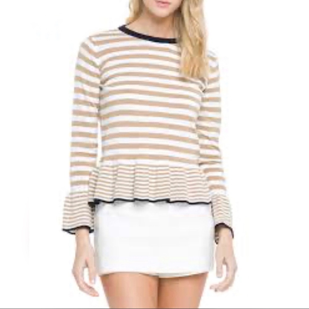 Anthropologie English Factory Striped Sweater